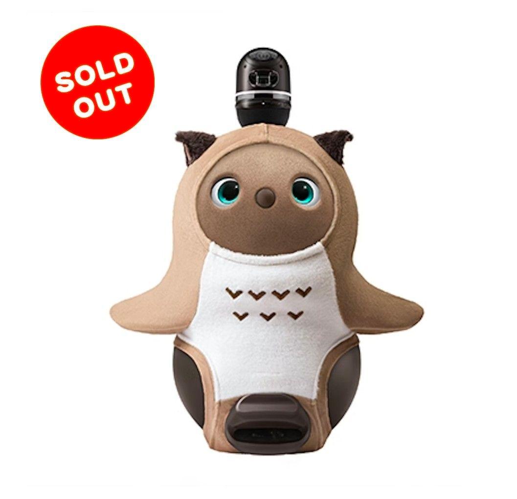 最終値下げ 新品 完売色 ラボット みみずくベロアカットソーブラウン lovot