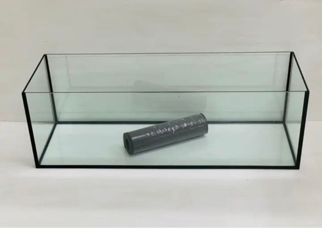 特注カウンター水槽900×300×300ブラックシリコン未使用品