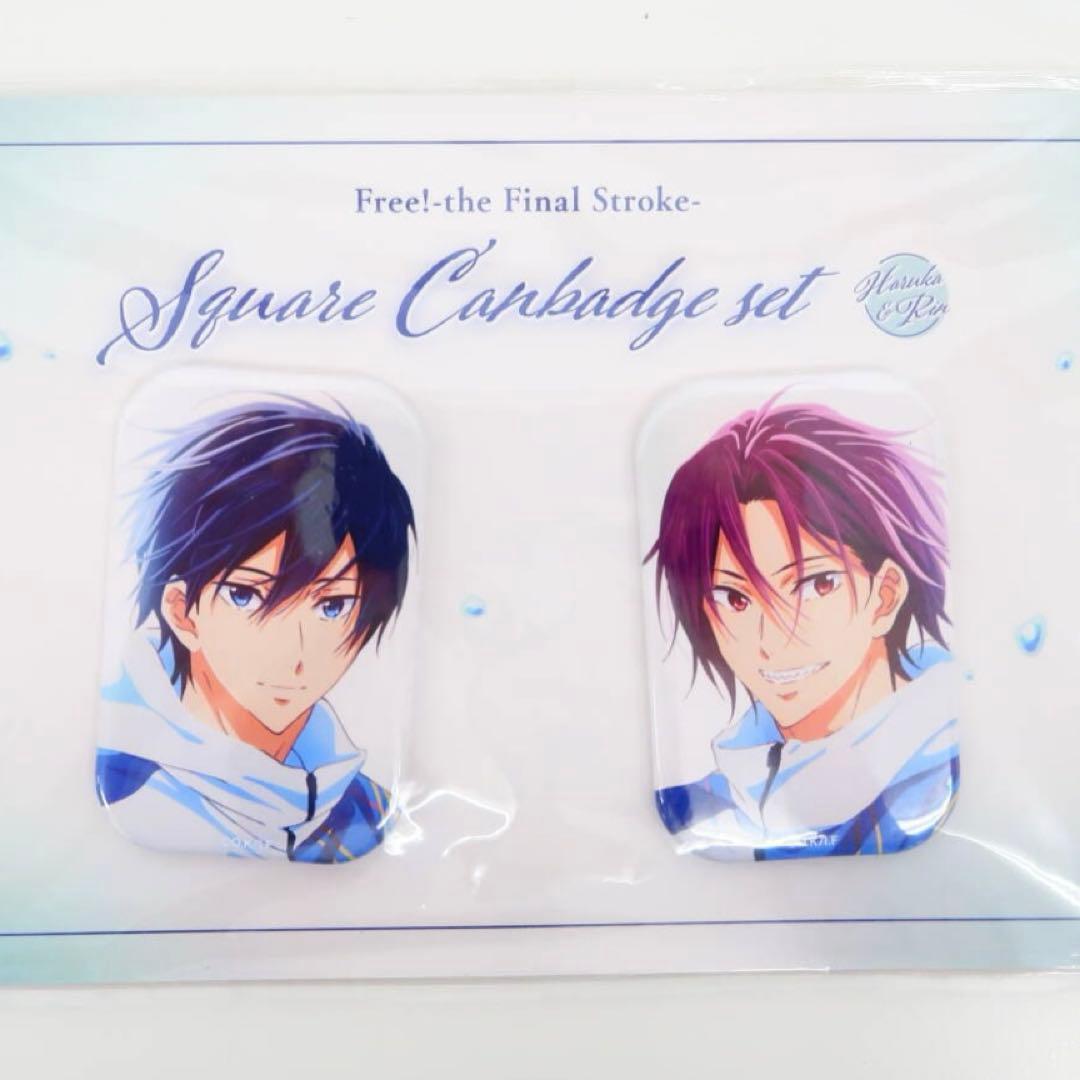 Free! 凛 缶バッジ ピンバッチ アクリルスタンドセット Amazon.co.jp