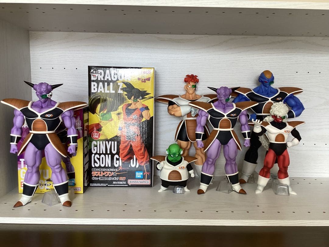 一番くじドラゴンボールギニュー特戦隊来襲ギニュー特戦隊フィギュア
