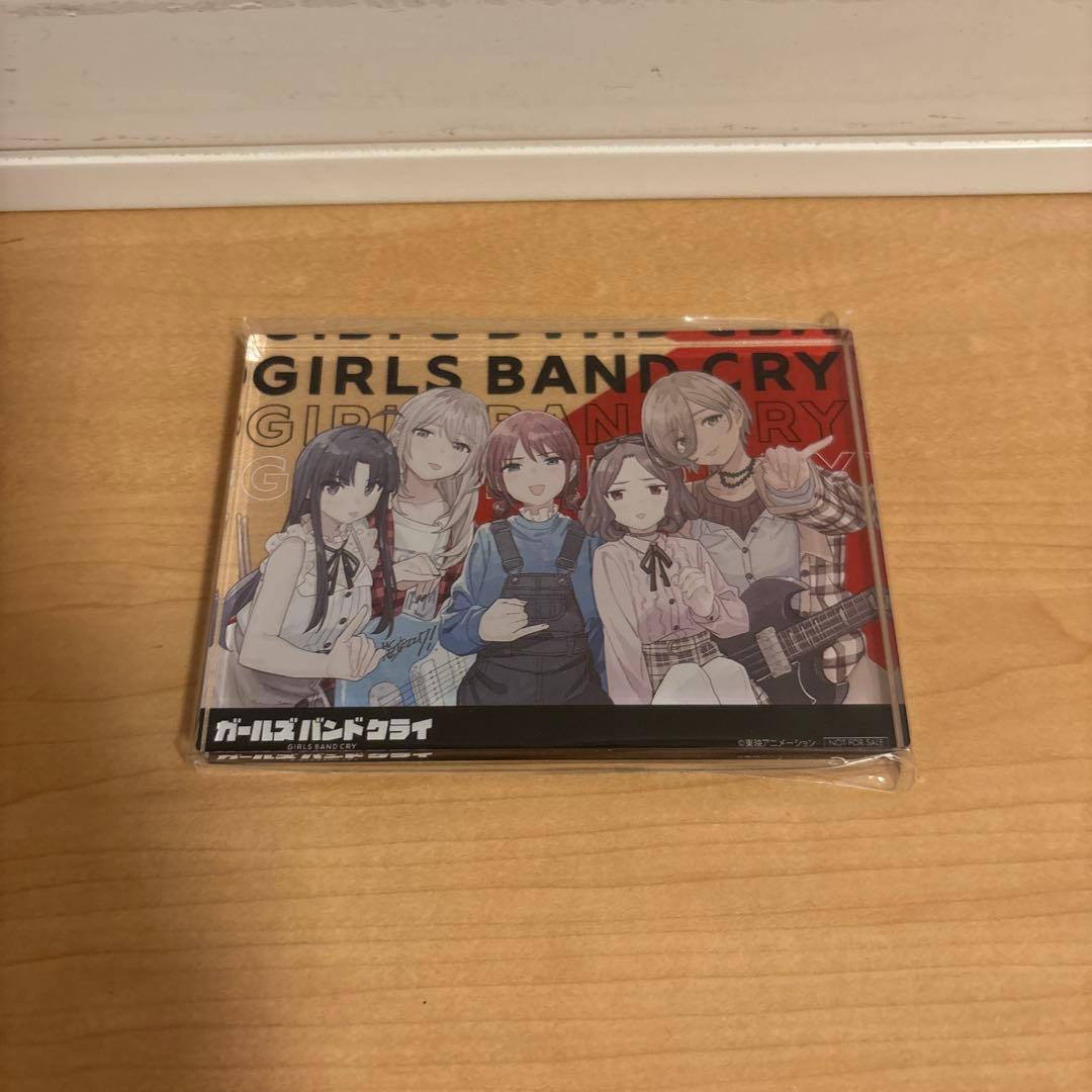 ガールズバンドクライ アクリルブロック アニメイト全巻購入特典