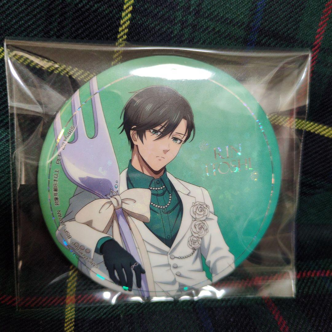 ブルーロック 糸師凜 ホログラム缶バッジ sweets flavor 2026 - メルカリ