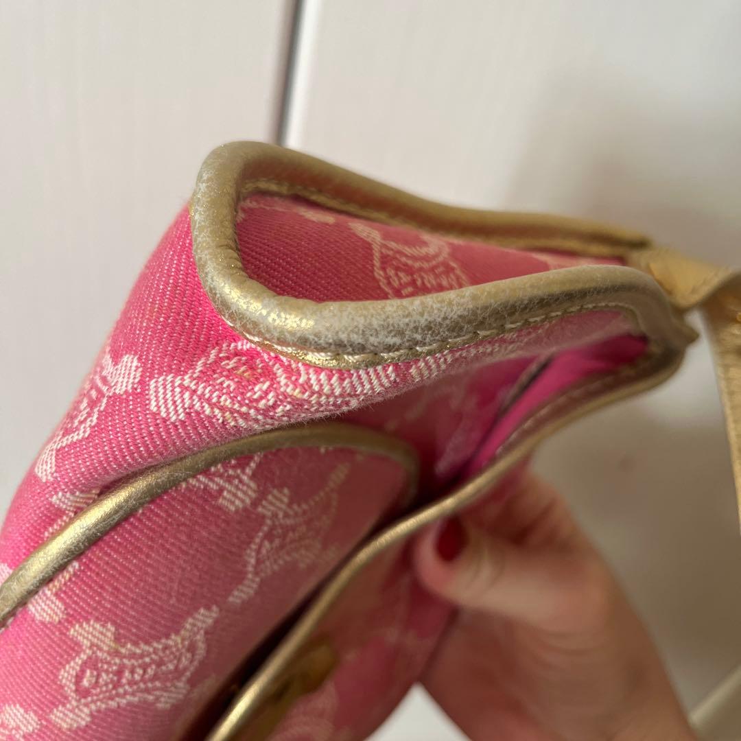 希少　Celine ピンク ショルダーバッグ