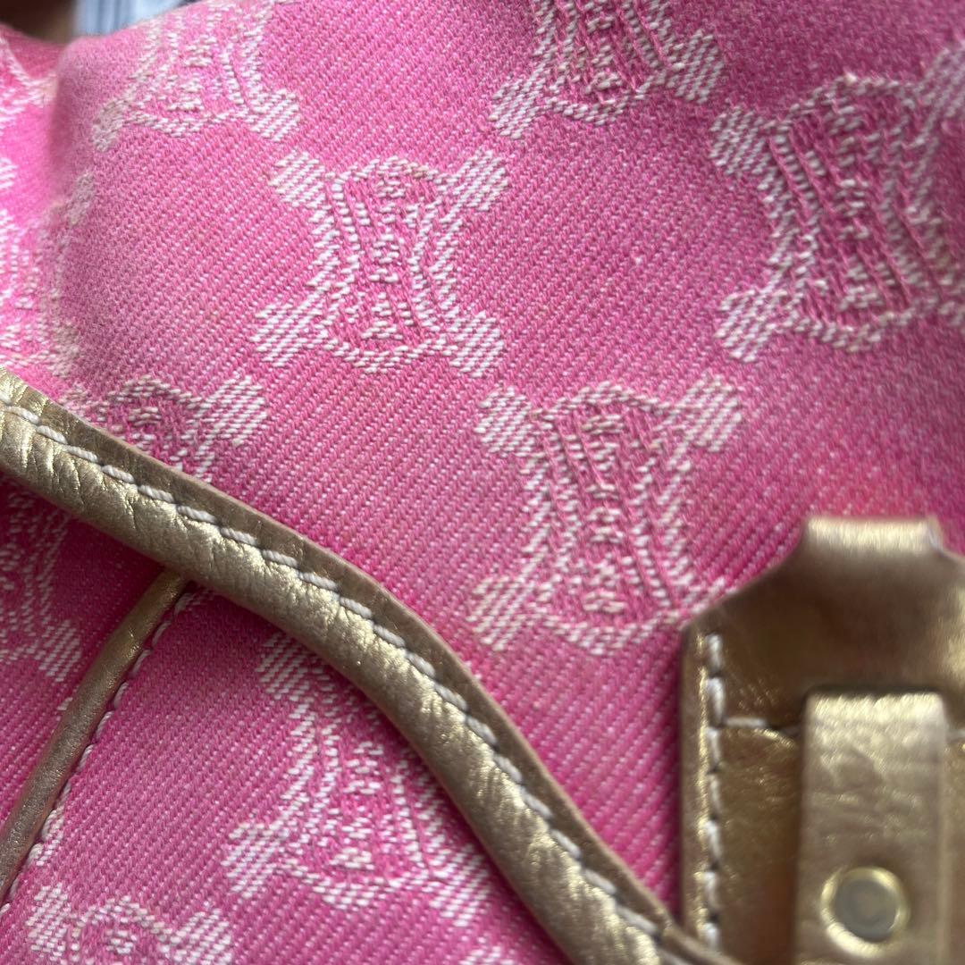 希少　Celine ピンク ショルダーバッグ