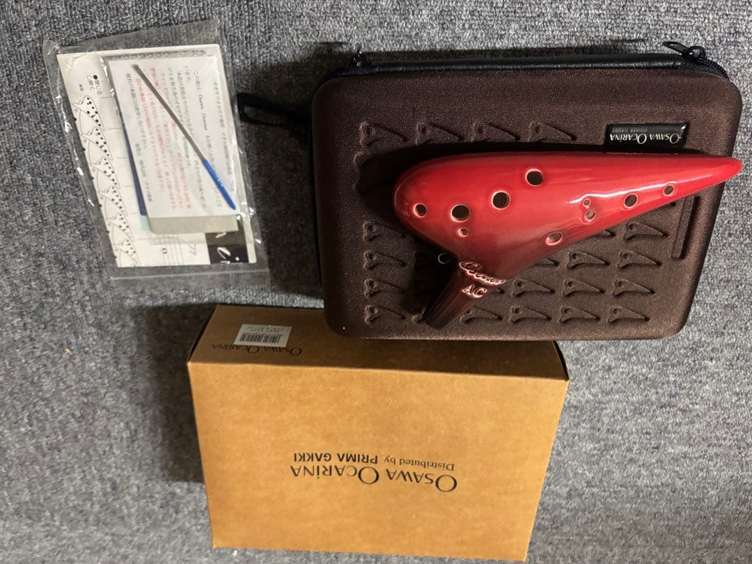 オオサワ オカリナ iシリーズ アルトC管 ケース付き AC