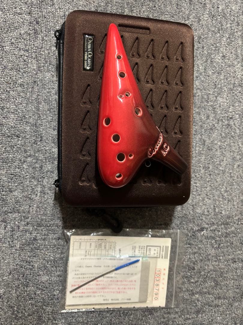 オオサワ オカリナ iシリーズ アルトC管 ケース付き AC