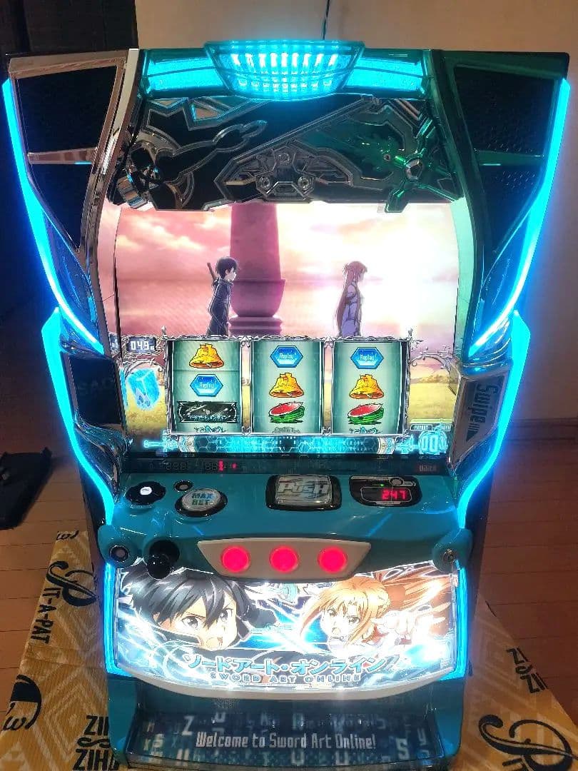 美品）ソードアートオンライン スマスロ 実機 - メルカリ