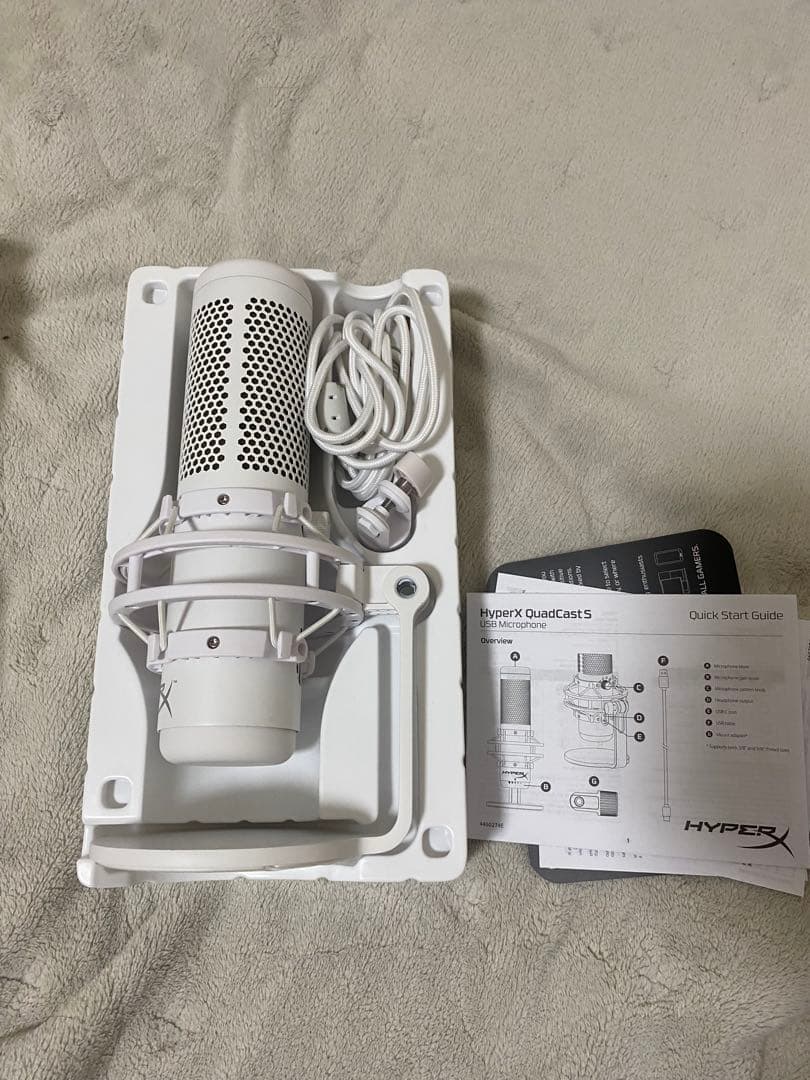 HyperX QuadCast S ホワイト