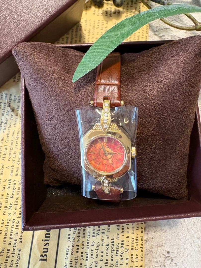 アガット アンバー 琥珀 腕時計 新品未使用 - メルカリ