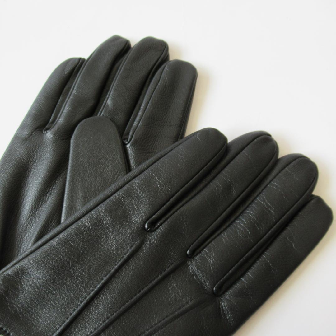 BLACK LAMB LEATHER GLOVE 3091T レザー手袋