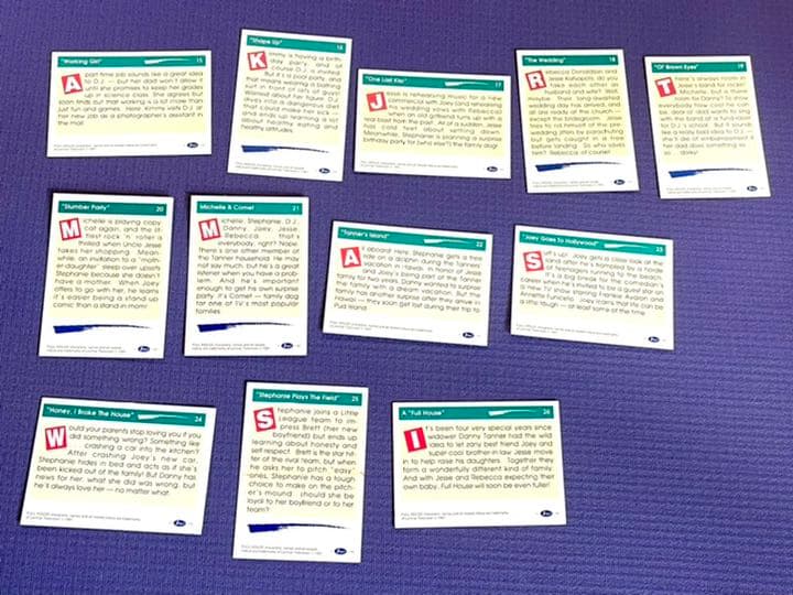 激レア フルハウス FULL House トレーディングカード 全26枚セット