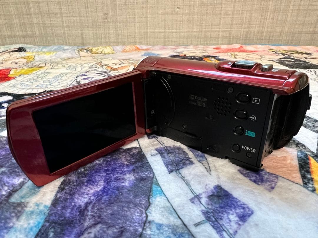 SONY HDR-CX170 レッド ビデオカメラ 本体 - メルカリ