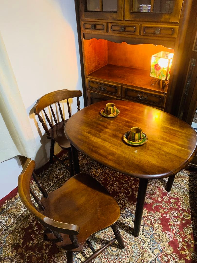 飛騨家具 WINDS太平ダイニング コンパクトで使いやすいオーバル