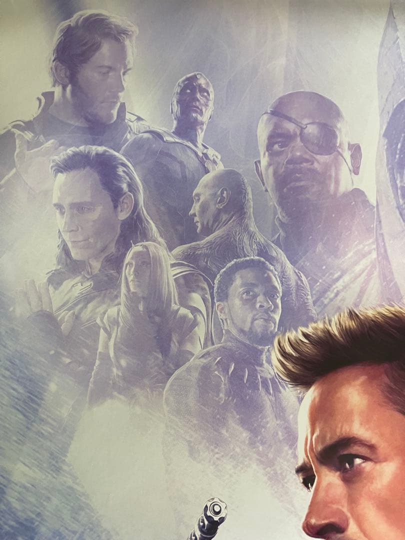 映画館用両面印刷ポスター:アベンジャーズ エンドゲーム マーベル