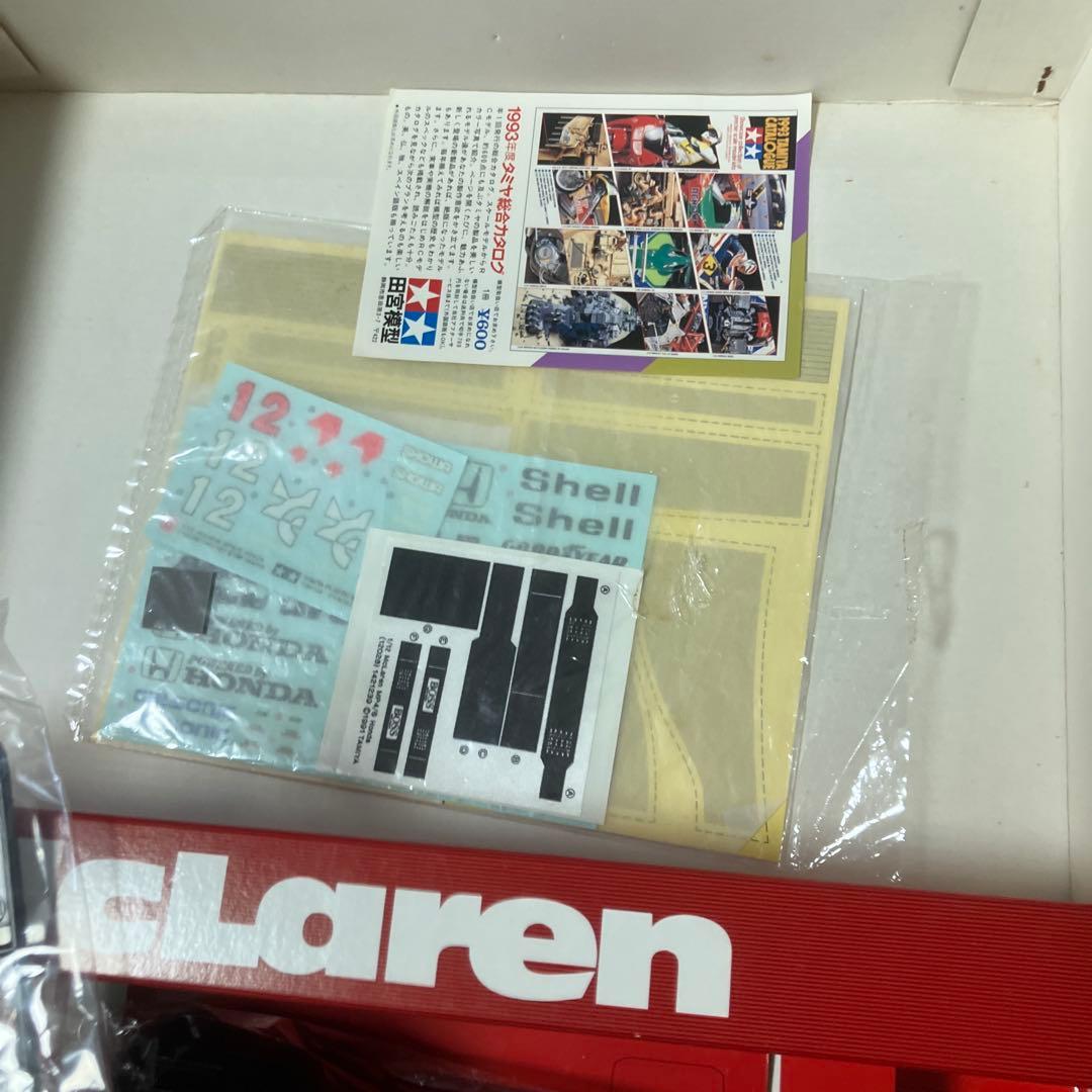 た*み様 McLaren MP4/6 Honda 1/12 マルボロデカール付