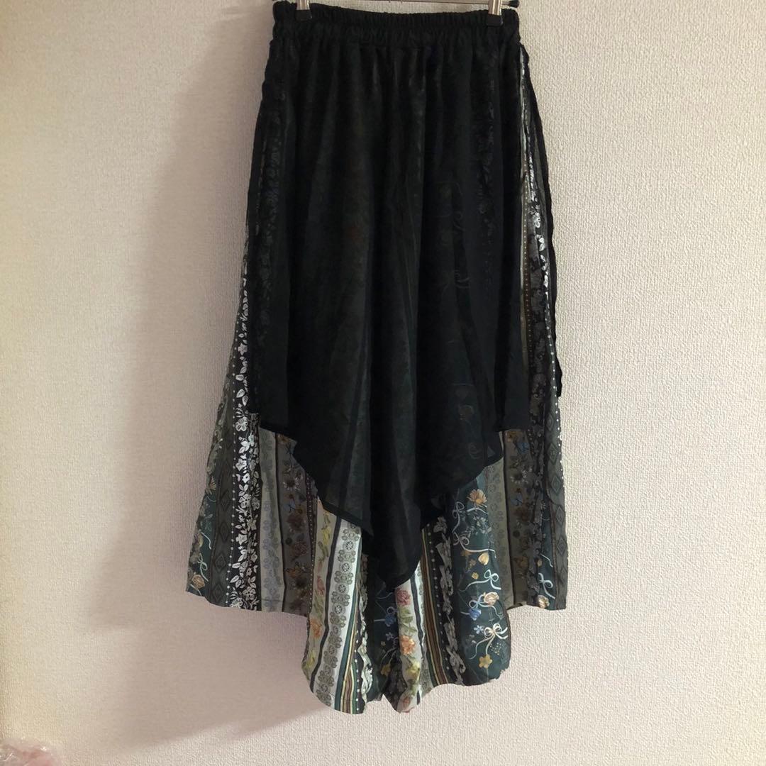 scolar スカラー ガウチョパンツ M