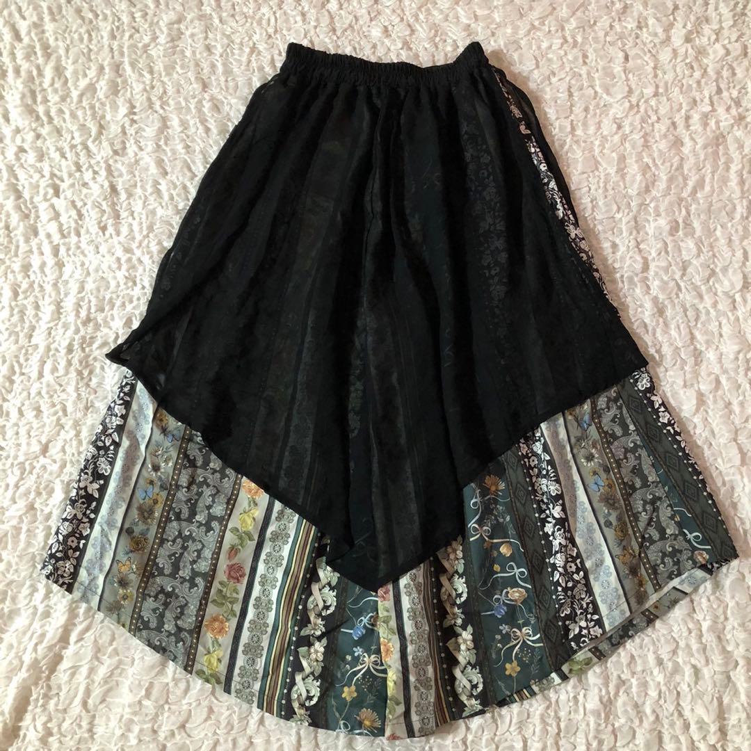 scolar スカラー ガウチョパンツ M