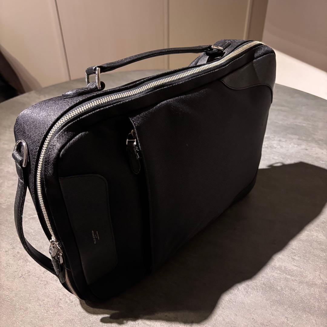 PELLE MORBIDA A4 ビジネスバッグ ブラック