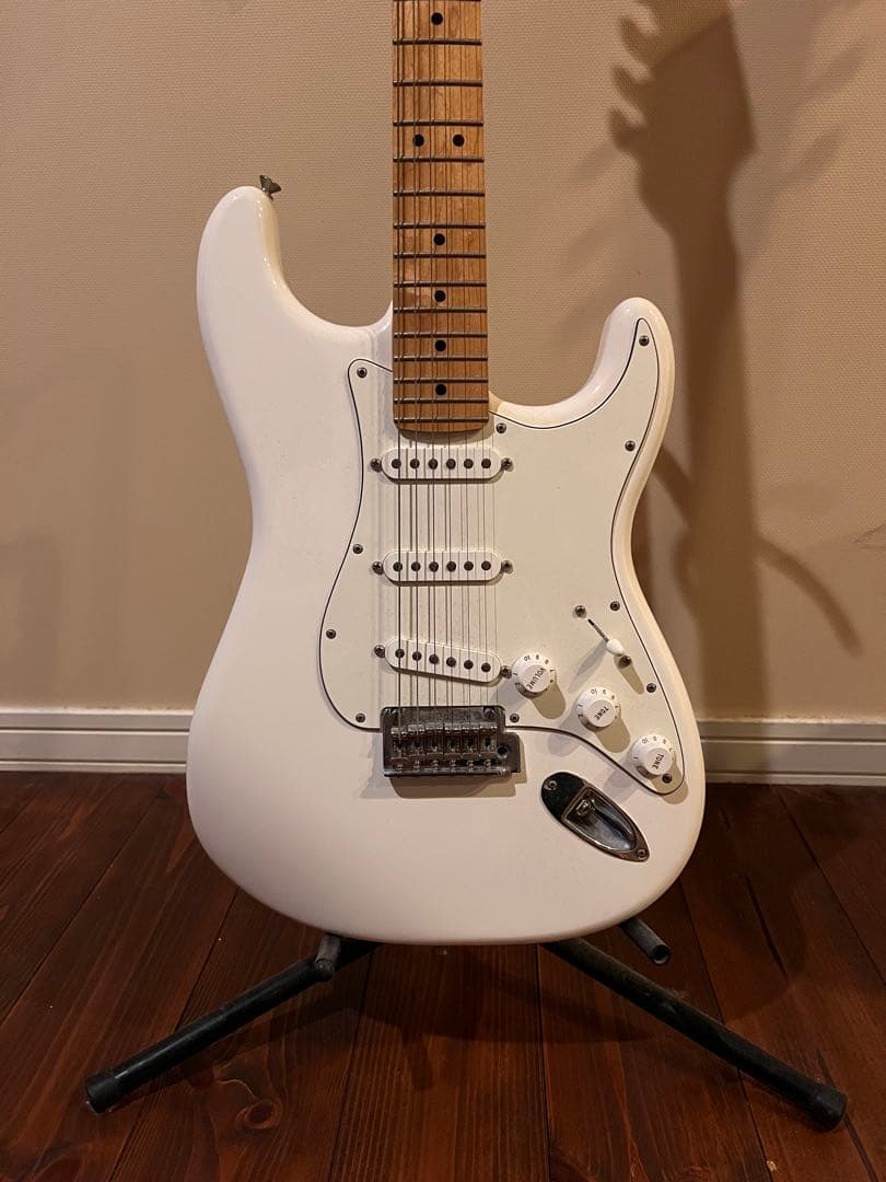 値下げ交渉OK】フェンダー fender ホワイト ストラトキャスター エレキ