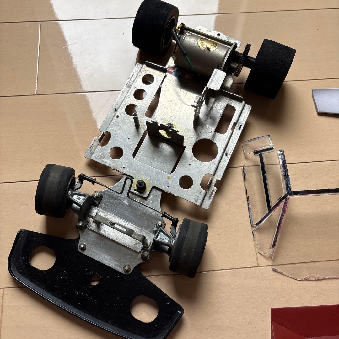 タミヤラジコン カウンタック ビンテージ サーボ、受信機 無断変速付き