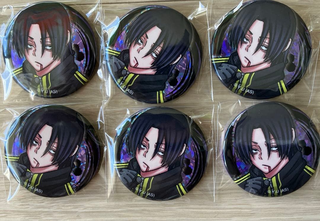 桃源暗鬼 印南幽 マンガ展 ホログラム 缶バッジ - メルカリ