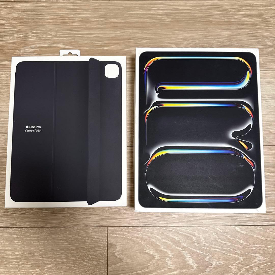 iPad Pro 13インチ(M4) 1TB バッテリー100% 純正カバー付き