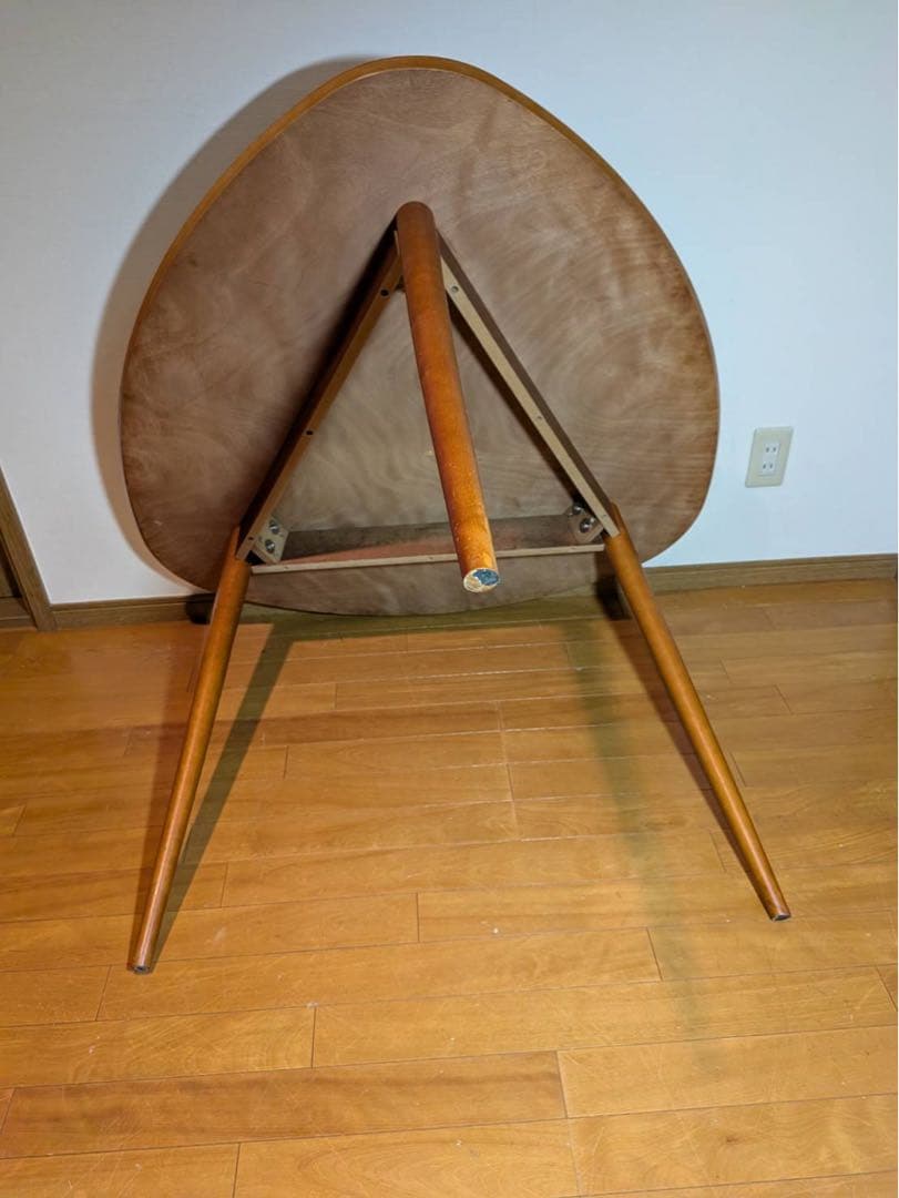 ■送料込■NOCE ダイニングテーブル 北欧家具 三角食卓デスクウォールナット