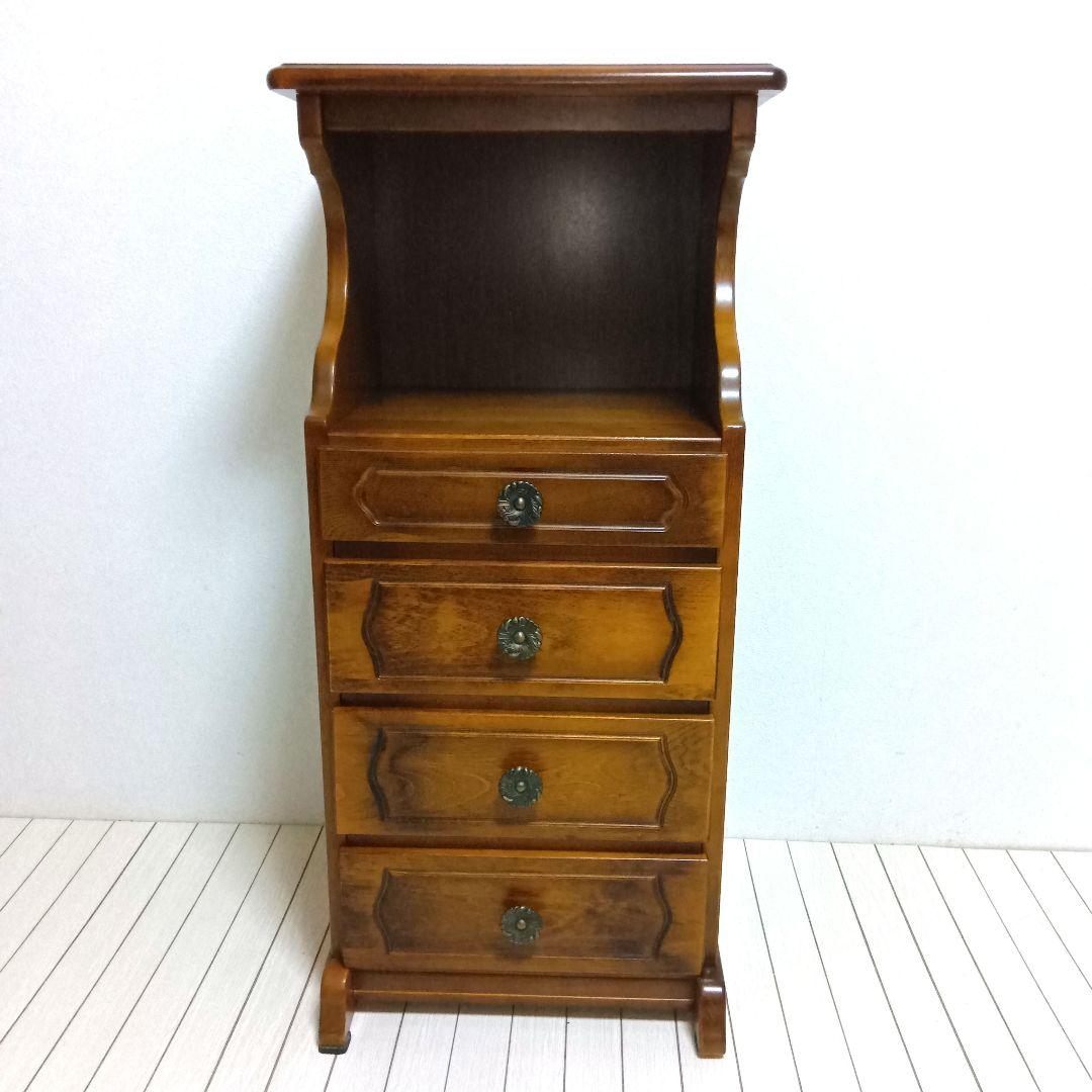 karimoku カリモクグランドコロニアル電話台、FAX台チェスト