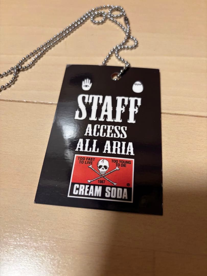 CREAM SODA NiTE 2018 STAFF PASS - メルカリ