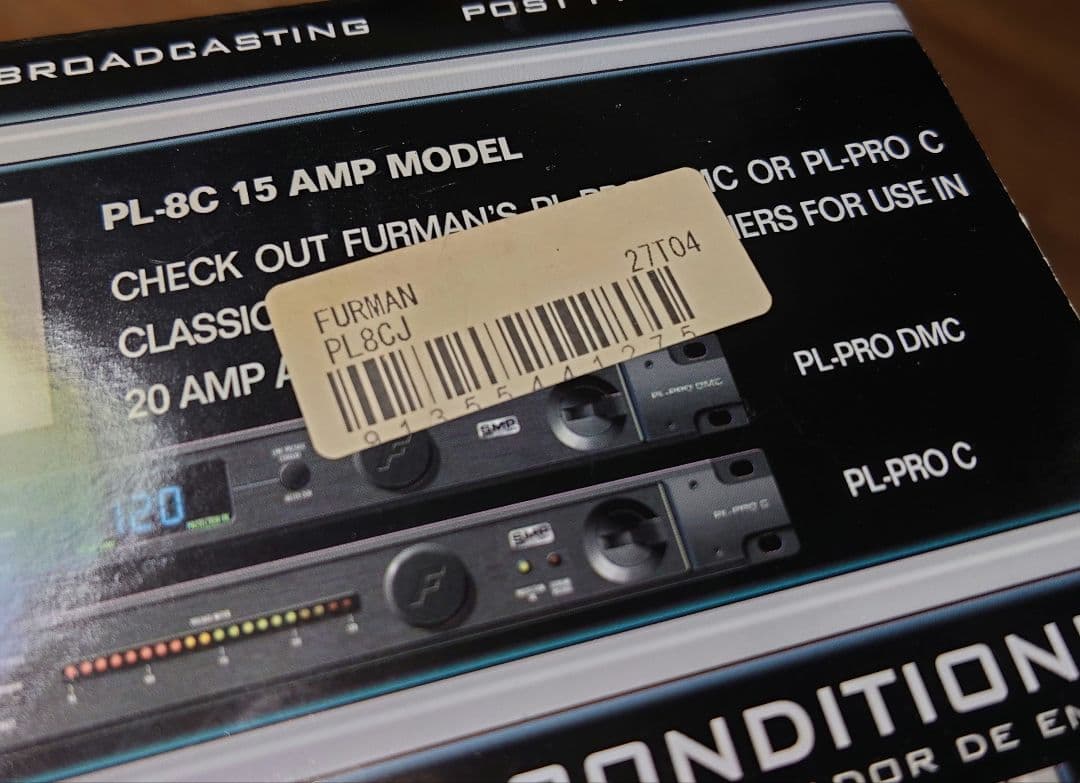 Furman PL-8C パワーコンディショナー