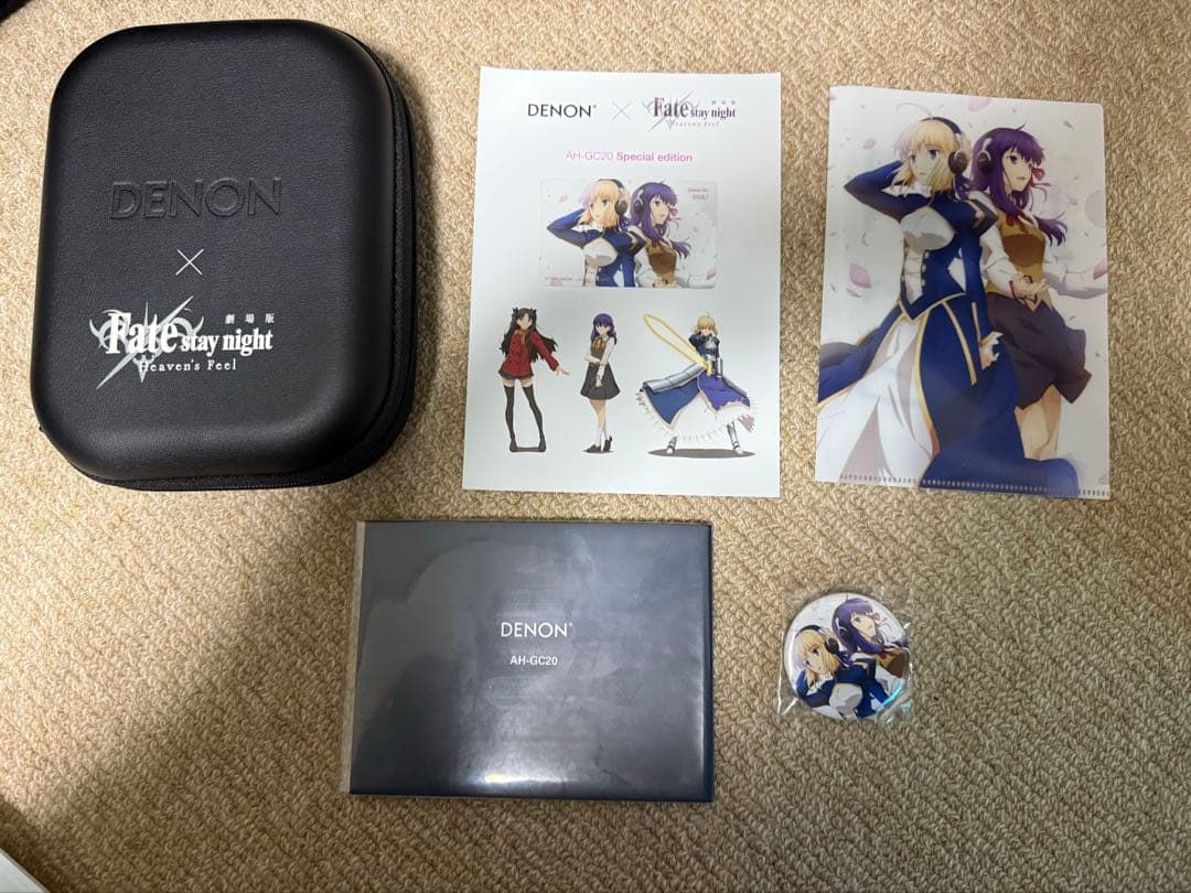 DENON AH-GC20 fate stay nightコラボレーションモデル新製品