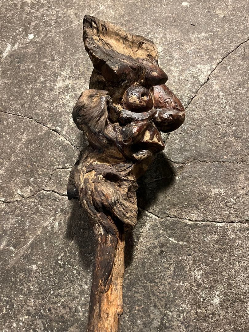 骨董　瘤杢　作者年代不明 価格応相談