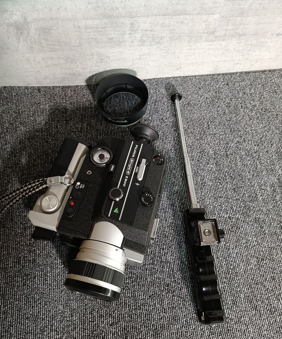 FUJICAシングル-8 Z800、8ミリカメラ 可動確認済み品！