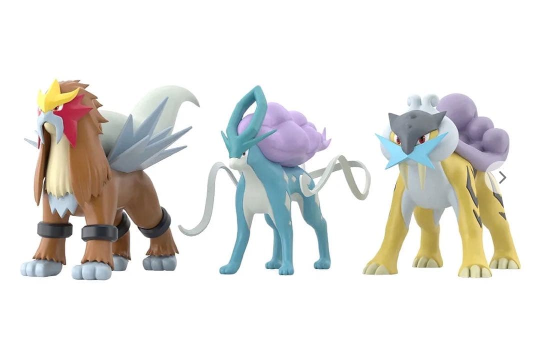 ポケモンスケールワールド フリーザー サンダー ファイヤー スイクン