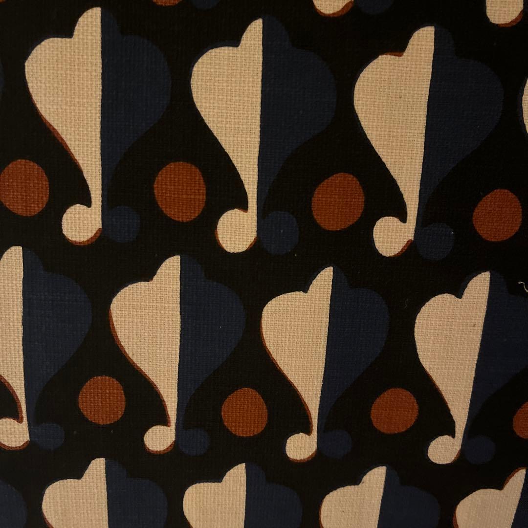 柚木沙弥郎 小巾布 スペード 民藝 型染め のれん フォークアート IDEE 柚木