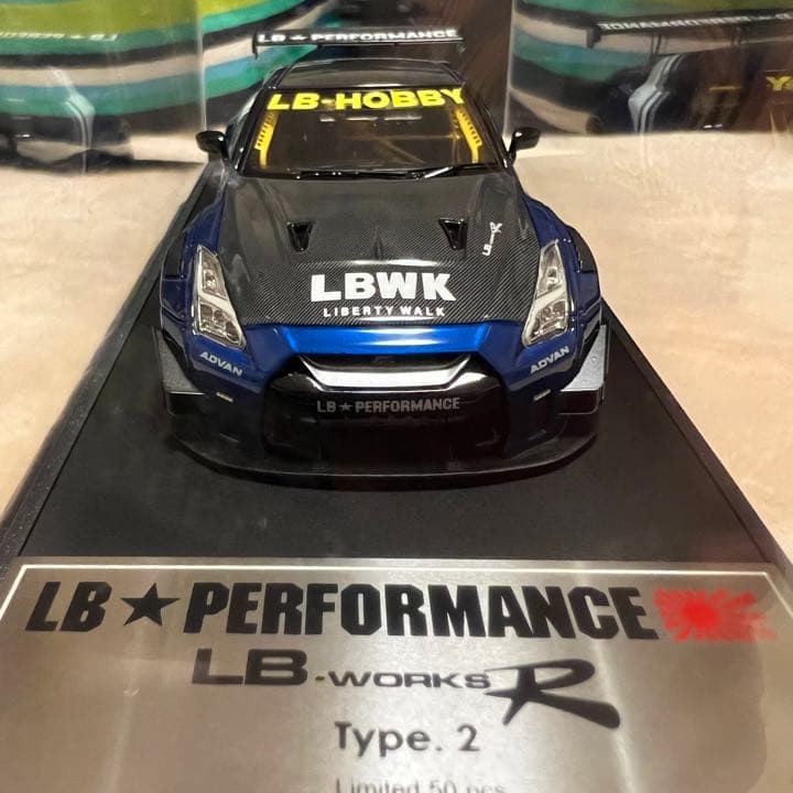 限定品　makeup LBworks 1/43 gtr