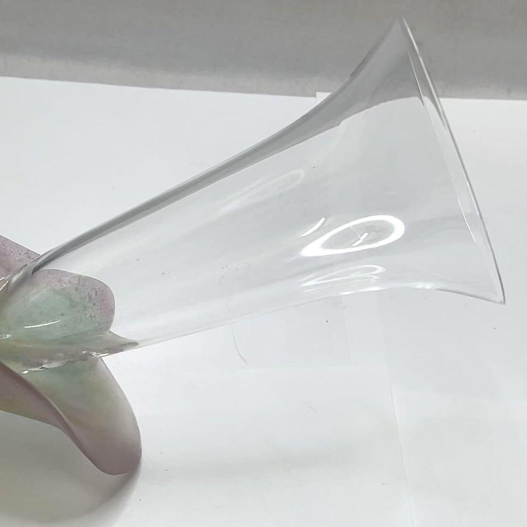 Daum France ドームフランス クリスタル ガラス フラワー 花瓶