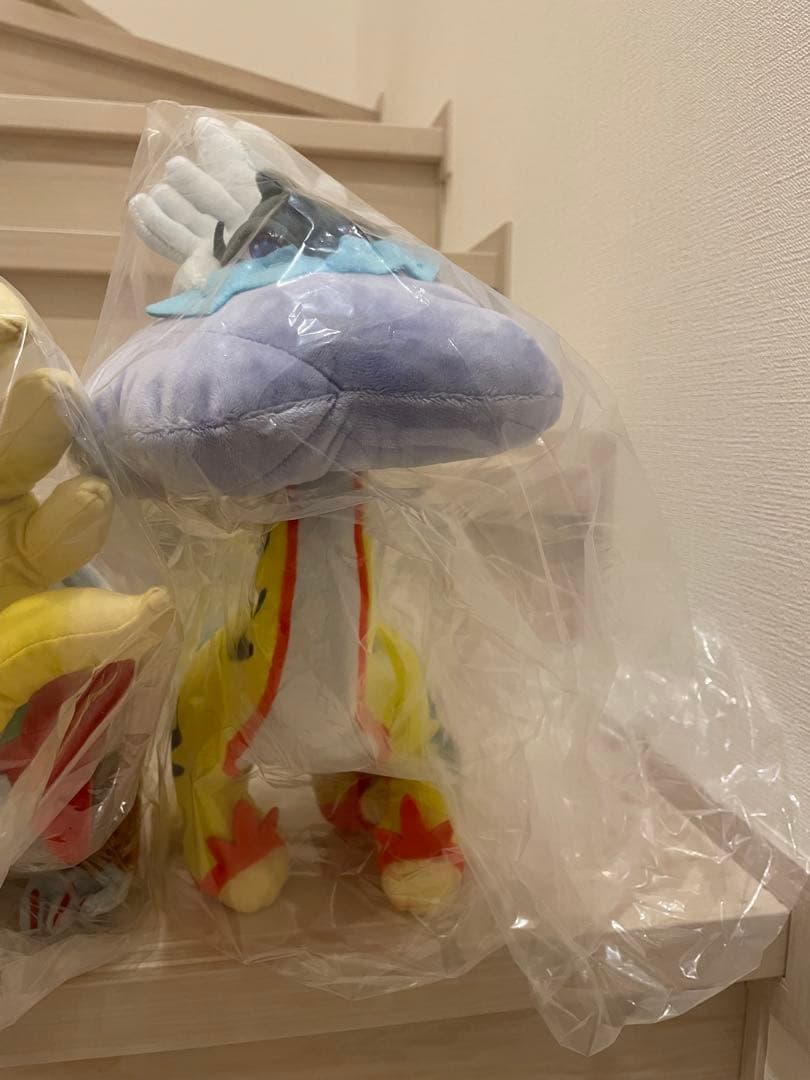 ポケモン　ぬいぐるみ　ウネルミナモ　タケルライコ　ウガツホムラ