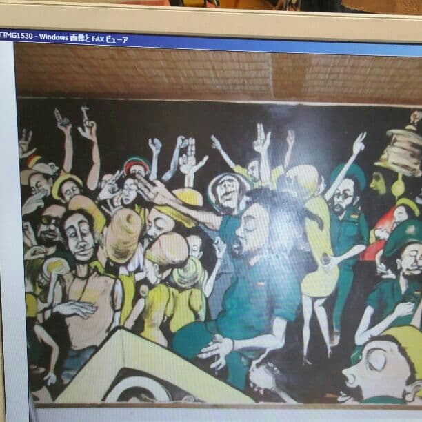 大迫力！手書きの絵 絵画 グラフティ 美術