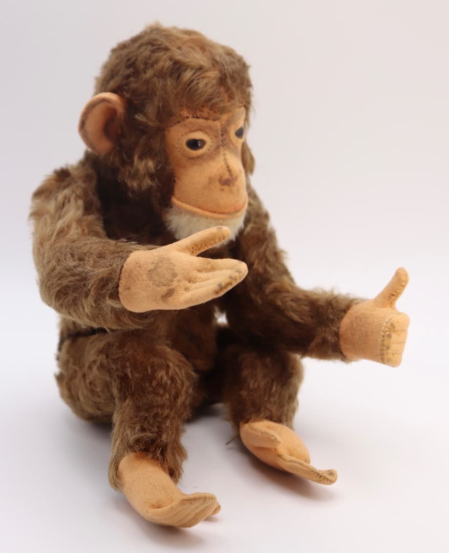 シュタイフ Jocko US Zone Germany 猿 ボタンなし