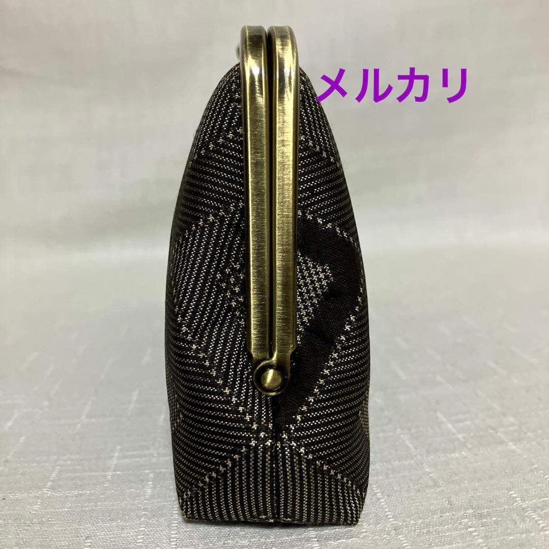 大島紬　龍郷　ハンドメイド　親子がま口長財布