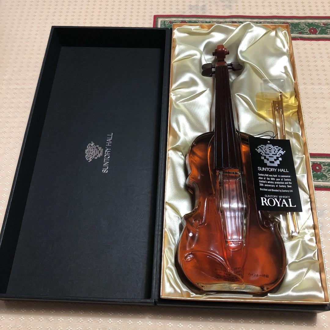 サントリー ウイスキー ロイヤル サントリーホール限定 バイオリン型