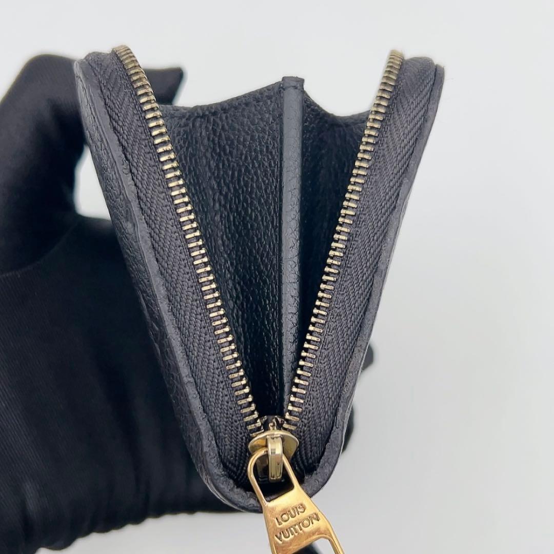 【美品】ルイヴィトン ジッピーパース モノグラム アンプラント 黒 754