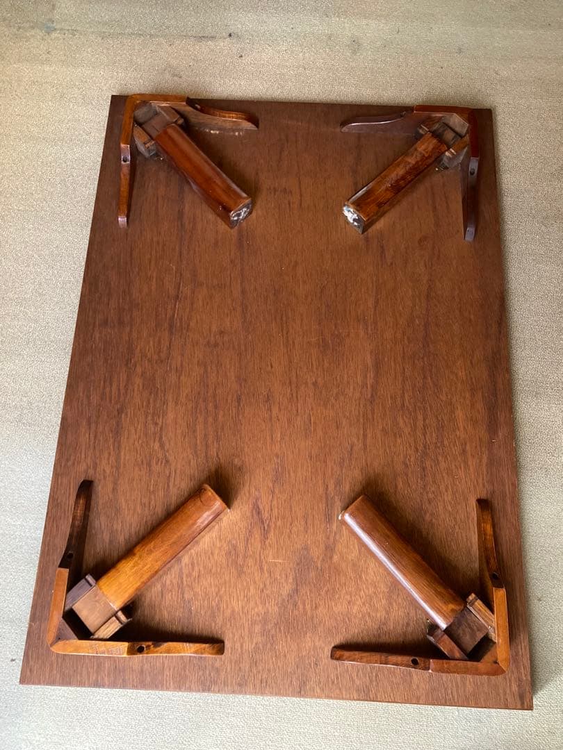 n*0様 【アンティーク】折れ脚テーブル 書写机 折り畳み机 ちゃぶ台