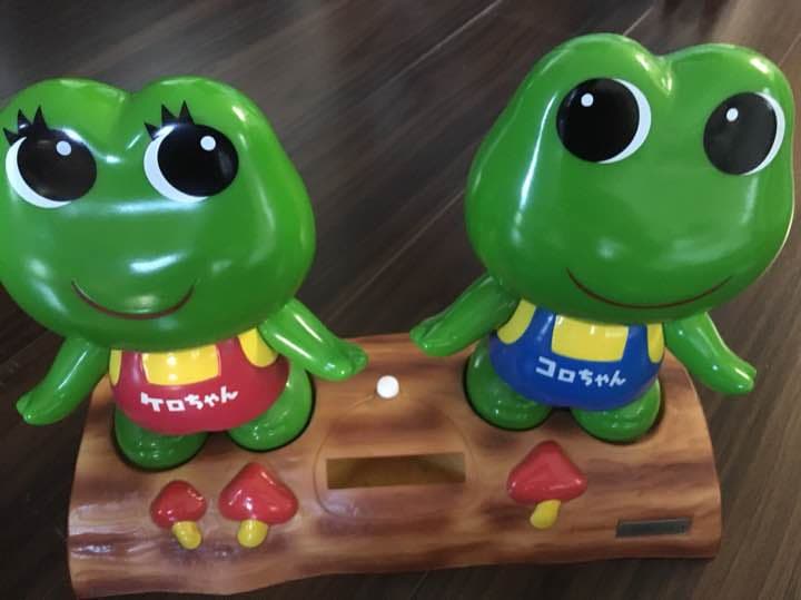 ケロちゃん コロちゃん 非売品 ディスプレイ 店頭販促 ケロ コロ