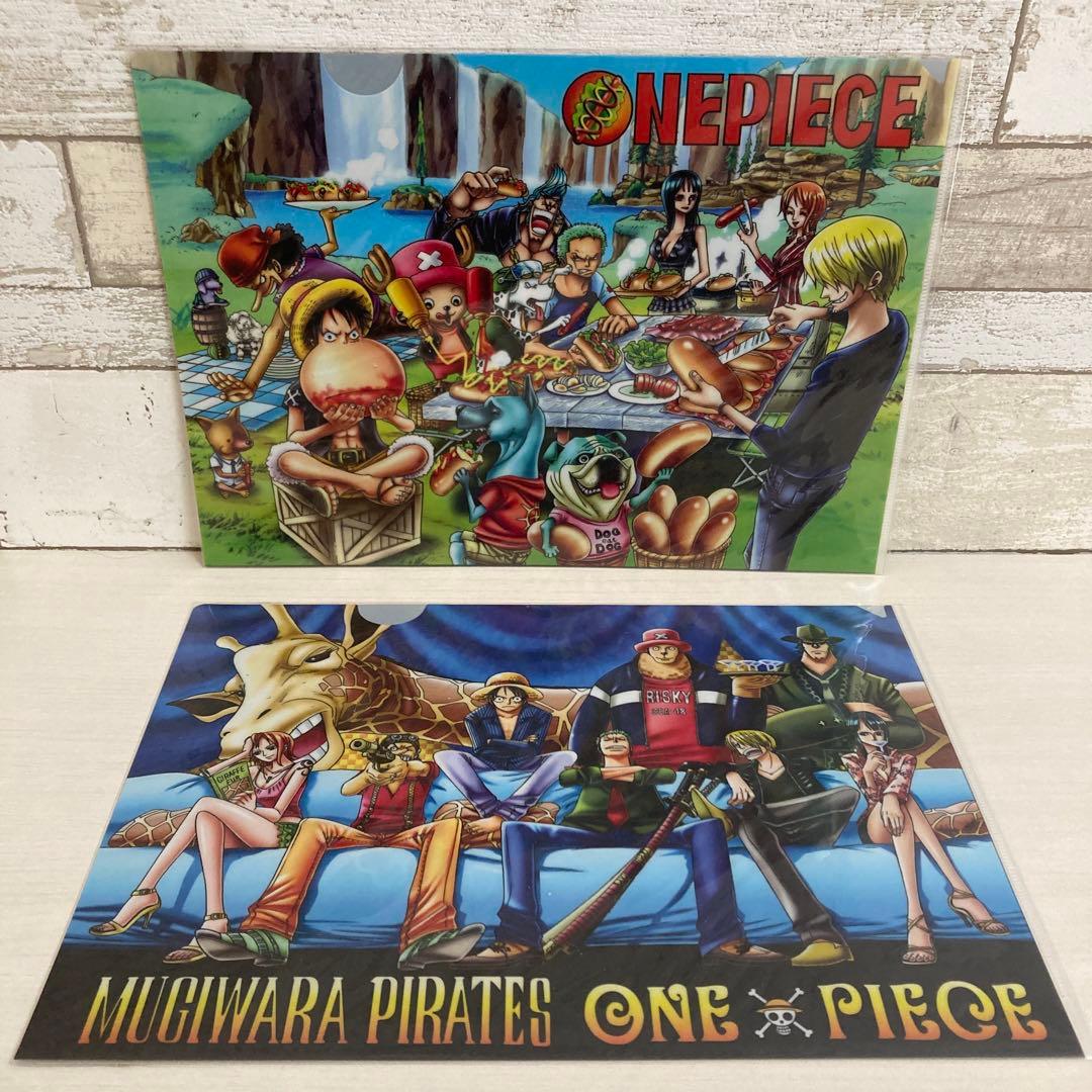 ONE PIECE ワンピース クリアファイル まとめ売り 7枚 - メルカリ