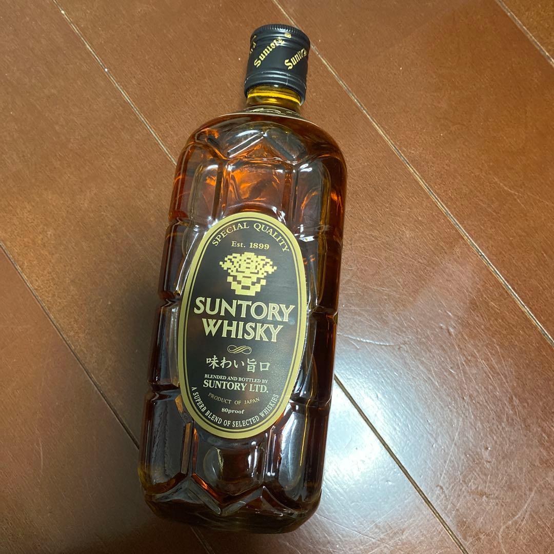 サントリーウイスキー 味わい旨口 700ml アルコール分40％ 古酒 角瓶