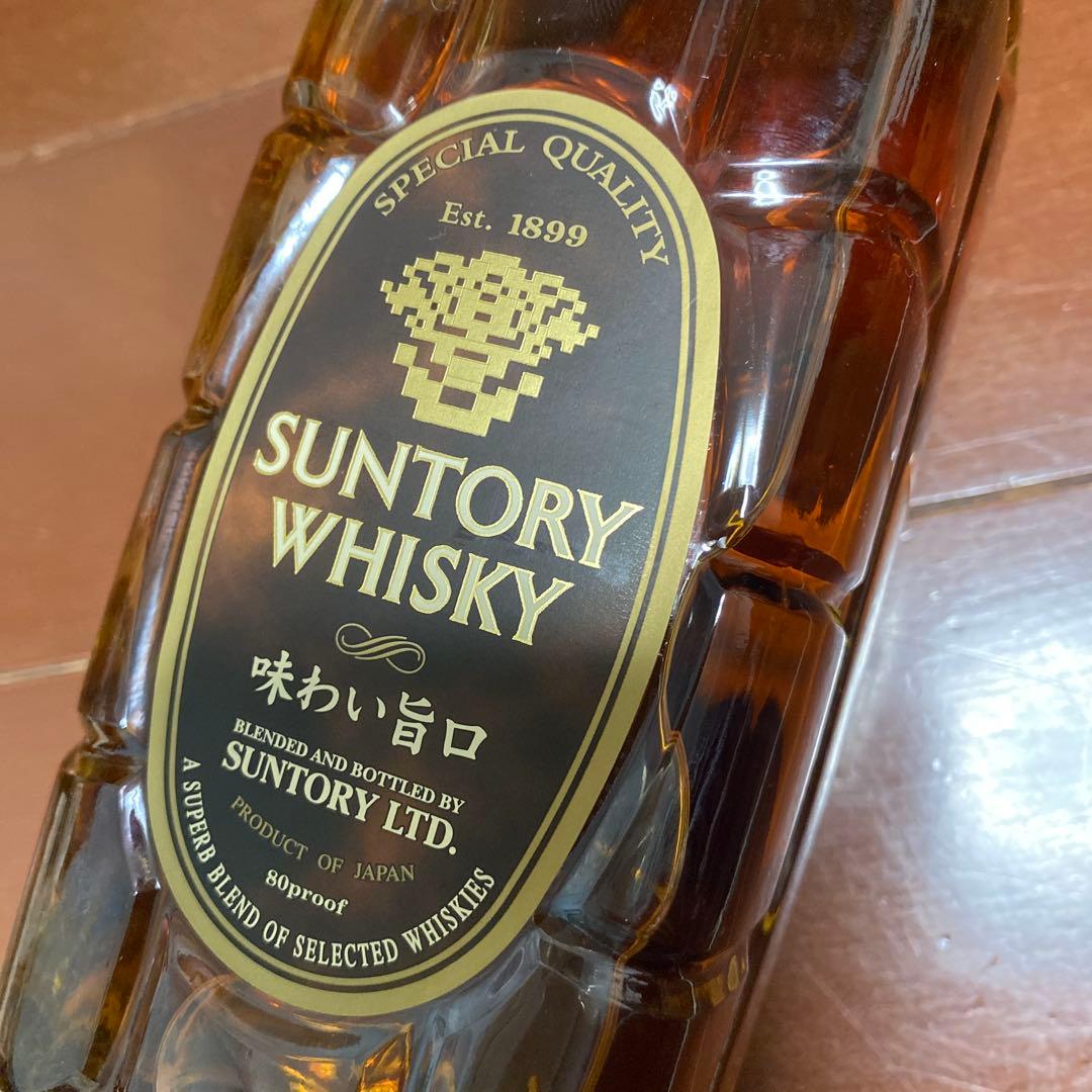 サントリーウイスキー 味わい旨口 700ml アルコール分40％ 古酒 角瓶