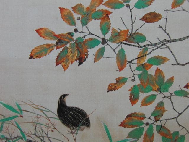 横山大観、【鶉】、希少な画集より、新品高級額装付、状態良好 - メルカリ