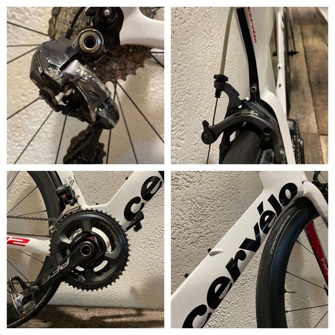 [たま] cervélo P2 di2 パワーメーター　サーヴェロ
